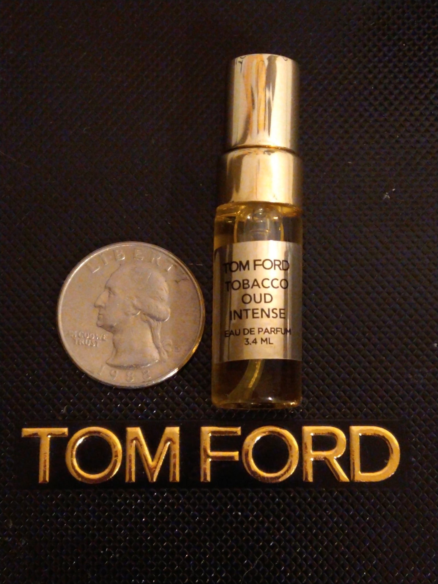 tobacco oud tom ford sample SPRAY 1.5ML/0.05OZ EAU DE PARFUM and retail bottles. Tobacco Oud Oud Wood Tom